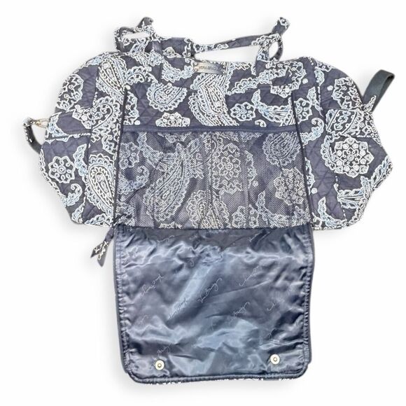 VERA BRADLEY Women’s Blue & White Collegiate Penn State “Blue Bandana” Quilted S - Picture 2 of 9